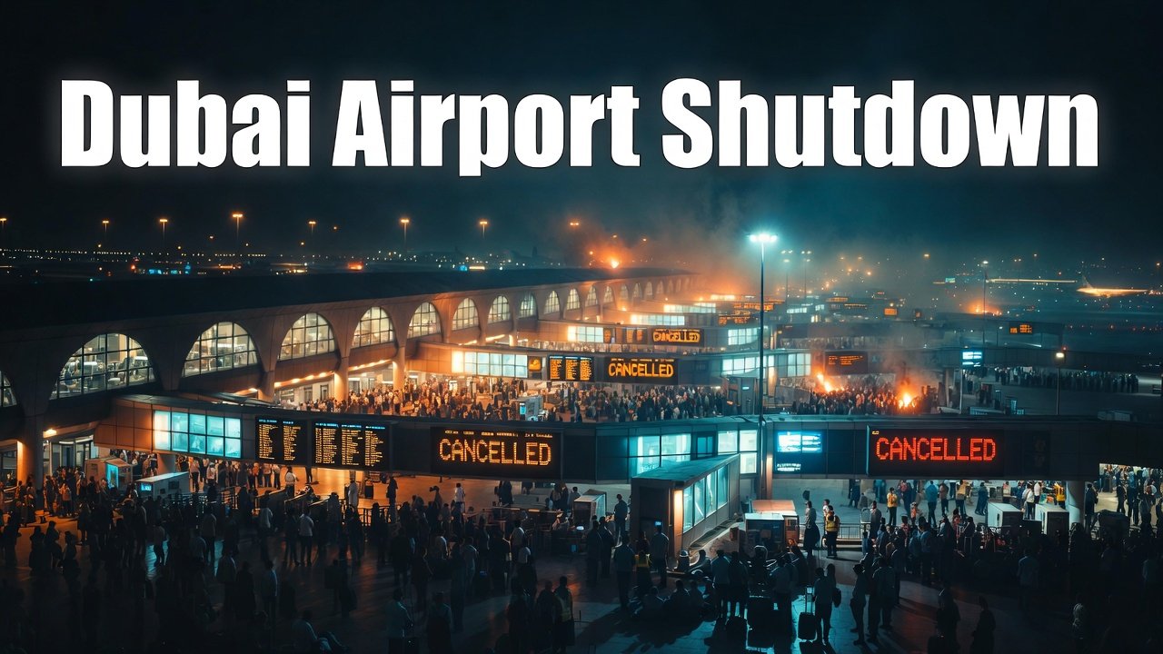 Breaking: Dubai International Airport Shuts Down Amid Security Threats – Global Travel Chaos Ensues